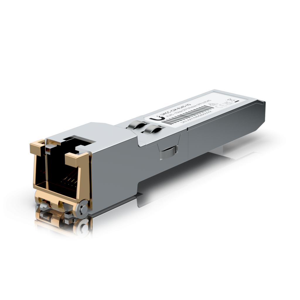 Ubiquiti UniFi SFP to RJ45 Adapter 光模組 (UF-RJ45-1G/UACC-CM-RJ45-1G)