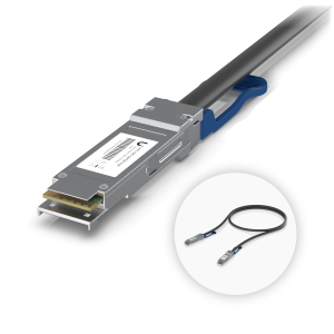 Ubiquiti UniFi 100G Direct Attach Cable 直連線纜（DAC）（0.5 米） (UACC-DAC-QSFP28-0)