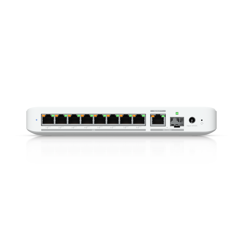 Ubiquiti UniFi Flex 2.5G 8 Port POE Switch 交換器 (USW-Flex-2-5G-8-POE)